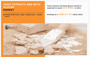 Yeast Extracts and Beta-Glucan Market Size to Reach $ 3,008.1 Mn by 2031