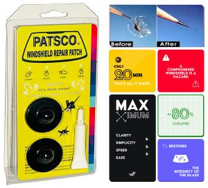 PATSCO WINDSHIELD REPAIR PATCH: THE MOST INNOVATIVE SOLUTION FOR WINDSHIELD REPAIR