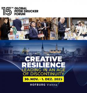 Participate in the Global Peter Drucker Forum 2023 in Vienna 