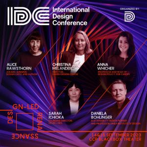 International keynote speakers of the International Design Conference
