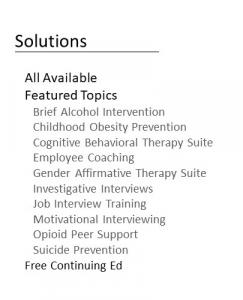 Figure 2. Featured Solutions