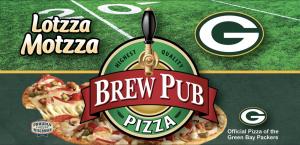 Brew Pub Lotzza Motzza Pizza Named Official Pizza of the Green Bay Packers