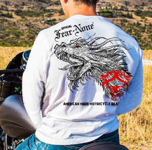 FEAR-NONE Motorcycle Gear's famed Dragons Collection