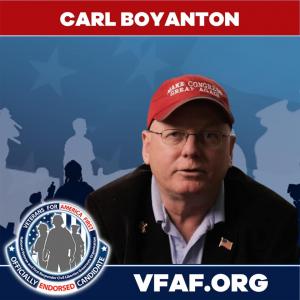 Veterans for America First endorse Carl Boyanton for MS4 against incumbent Rep Ezell 2024