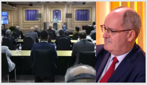 Senator Horkan, "3,600 parliamentarians from 40  countries are supporting the NCRI, and I’ve signed up to that, including in the Irish Parliament, where we have signed and supported motions in favor of the 10-point plan, in favor of freedom in Iran.