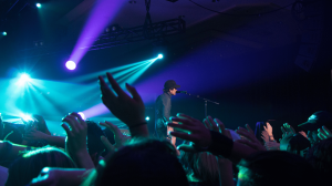 concert at luxury event