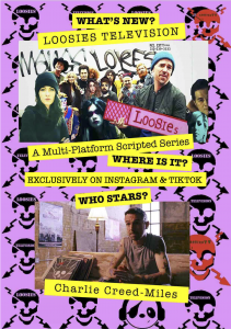 Loosies Television is a new multi-platform, scripted dramedy based on real-life experiences. The show’s main character is Grant Peters, an ex-rockstar, manic-depressive, self-sabotaging lunatic who destroyed his music career at the age of 21. Grant Peters