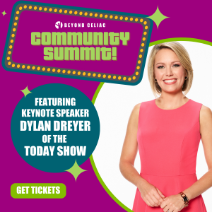 Dylan Dreyer of the Today Show will deliver a keynote address at the Beyond Celiac Summit