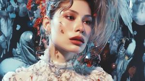 The phenomenon of Aimee May – the virtual AI influencer in fashion and music conquers the creative world.