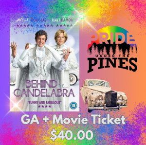 Behind the Candelabra, is this year's movie premier, at The Rustic Theatre, both for the film’s critical acclaim and how Liberace was a living legend to the LGBTQ community.
