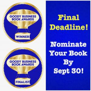 Goody Business Book Awards Seals and Logo for Winner and Finalists