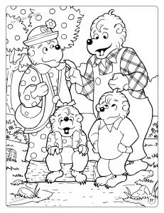 Berenstain Bears Coloring Book