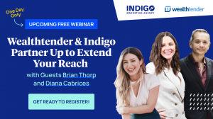 Discover Innovative Lead Generation Tools for Financial Advisors on October 11, 2023 at 11 AM PT with Indigo Marketing Agency and Wealthtender!