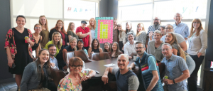 Group photo of Visit Salt Lake team