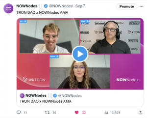 AMA on TRON coin news