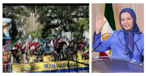 In regard to the rally taking place in New York, Mrs. Rajavi conveyed that it symbolized the continued discontent within Iranian society,  “Your rally in New York is an outpouring from the same intense volcano that is fueling unrest in the heart of Iranian society.”