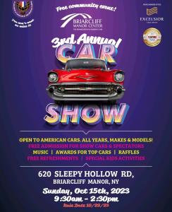 3rd Annual Car Show at Briarcliff Manor Center for Rehabilitation and Nursing Center