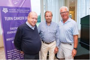 Dennis Herman, Dr. Samuel Waxman, Gary Jacob (Photo credit: Charles Manley)