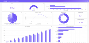 Ajelix BI Data Visualization Dashboard for Reporting