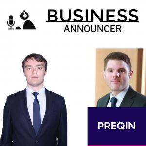 Business Announcer & Prequin Logos