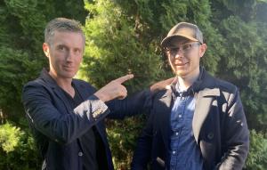 Dustin McGuirk and newly appointed ibuyhaus Property Acquisition Manager Branden Hendrick (right)