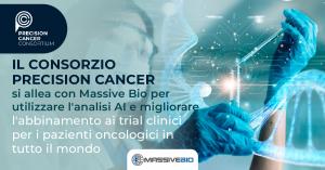 Precision Cancer Consortium & Massive Bio: IA per potenziare l'abbinamento pazienti-trial oncologici globali