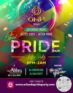 One Magical Weekend Unveils the Official Pride Party of Orlando Pride 2023 at The Abbey
