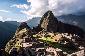 Machu Picchu en un viaje a Perú