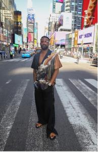 Fally Ipupa in Times Square, New York City (Photo Credit: Shutterstock / Soul)