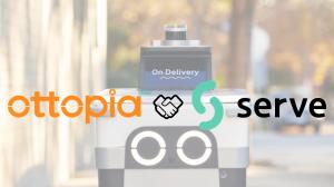 Ottopia's and Serve's logos