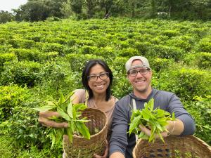 Owners Joyce and Matt have traveled around the world to source the highest quality teas