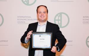 Ryan Lilly, Global Ventures Program Manager Receives IEDC Award