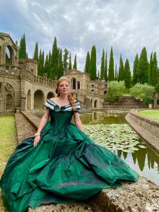 Chiara - Italian Cypress and Pond