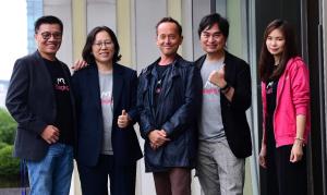 From left to right: Johnny LEE, CEO of iStaging; Sunwoo Choo, CEO of iStaging Asia; Fabien Bernard, EMEA Market Director; Joe, Advisor to iStaging Asia; and Sophia Wong, Co-Founder of iStaging.