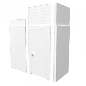 SwiftWall Flex Panel and Door BIM Object Rendering