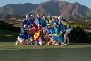 TEAM EUROPE CELEBRATE RETAINING THE 2023 SOLHEIM CUP