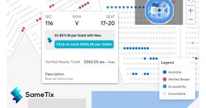 SameTix Enhances Ticketmaster’s Approach to All-In Pricing