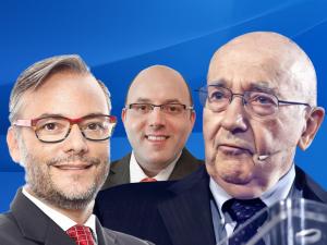 Philip Kotler with Prof.Christian Farioli and Ameed Awad