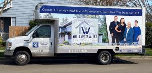 Free Moving Truck for Clients and Charity