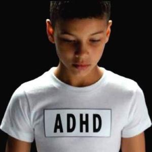 ADHD label on a child