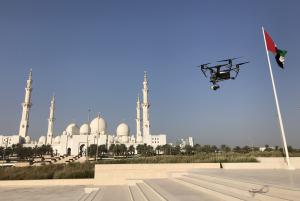 abu dhabi drone filming