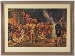 The illustration art collection of Carl J. Pugliese will be auctioned October 14th by Bruneau & Co., live and online