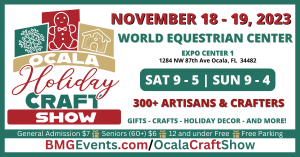 First Annual Ocala Holiday Craft Show Gallops into the World Equestrian Center