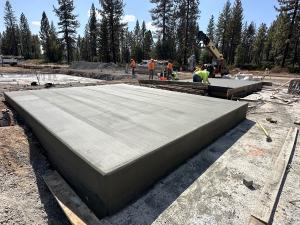 More foundation work at Hat Creek Bioenergy Facility (Burney, Calif.)