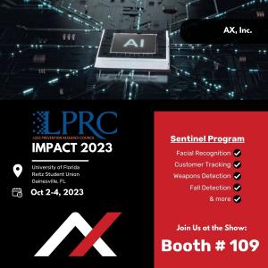 AX To Showcase AI SaaS Visual Recognition Security Solutions at LPRC IMPACT 2023