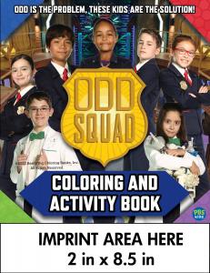 PBS KIDS Odd Squad Imprint Coloring Book