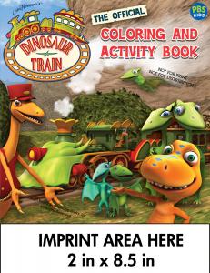 PBS KIDS Dinosaur Train Imprint Coloring Book