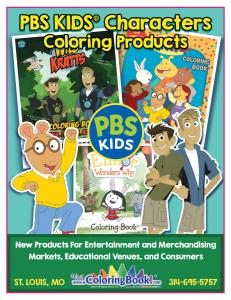 Imprint Coloring Books PBS KIDS®