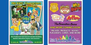 COLORINGBOOK.COM PROGRAM PBS KIDS® CHARACTERS