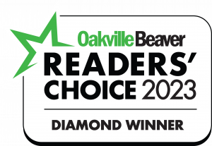 FIORI Oakville wins 2023 Readers Choice Diamond Award, marking the fourth consecutive year of being voted best florist shop in Oakville.
